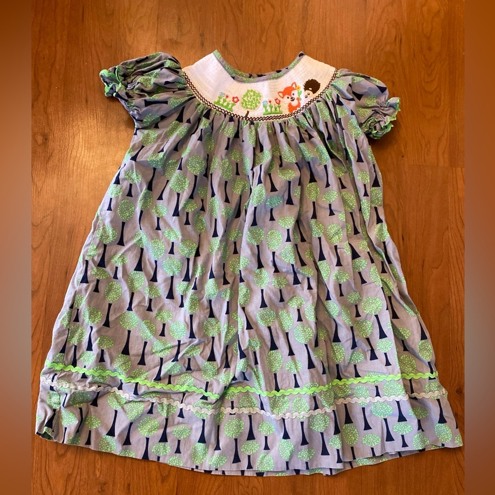 LIL CACTUS Fox Dress 4T